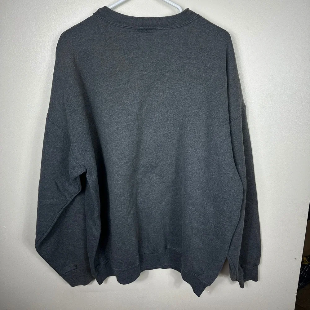 AAE Hillsdale College Sweatshirt Mens XL Grey Alumni Embroidered Crewneck